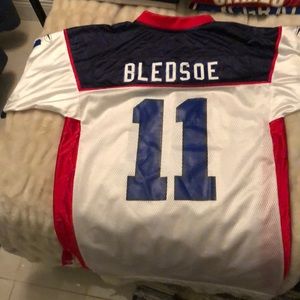Drew Bledsoe buffalo bills jersey